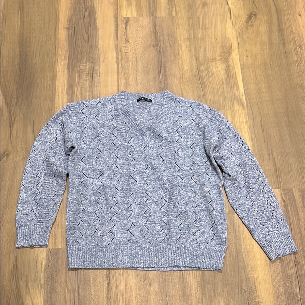SHEIN size M blue sweater